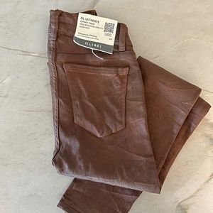 DL1961 Florence Skinny Mid Rise Instasculpt Ankle Size 24